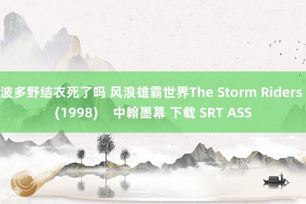 波多野结衣死了吗 风浪雄霸世界The Storm Riders (1998) 中翰墨幕 下载 SRT ASS
